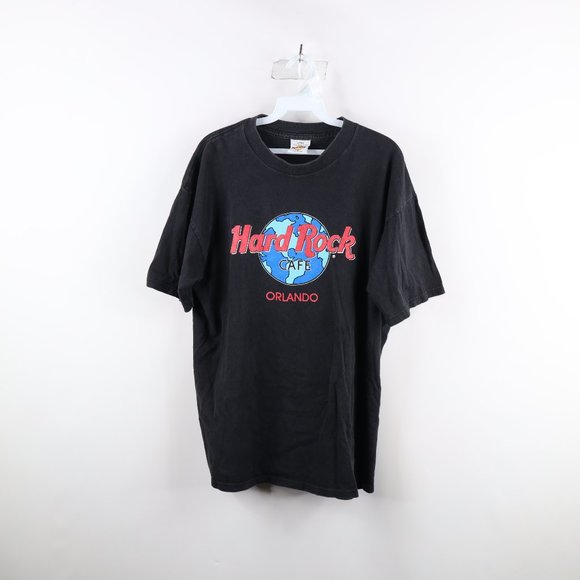 Hard Rock Cafe Shirts Vintage 9s Hard Rock Cafe Mens Large Faded